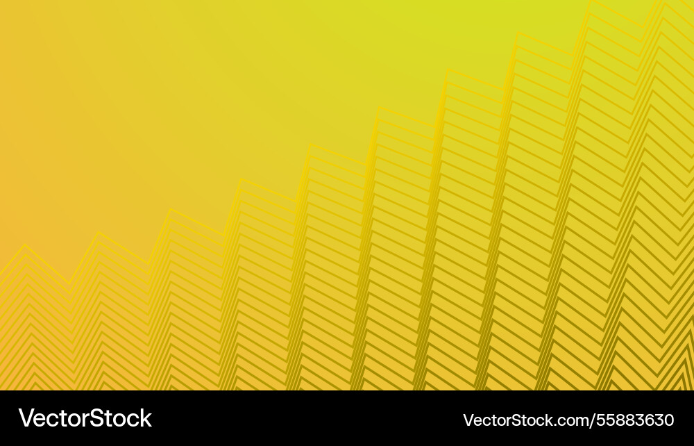 Yellow line zig zag pattern background for fabric Yellow line zig zag pattern background for fabric Vector Image