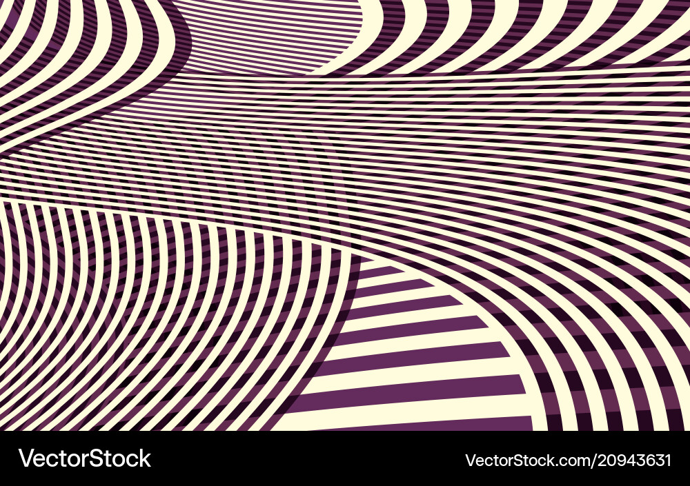Abstract curve stripe pattern Abstract curve stripe pattern Vector Image