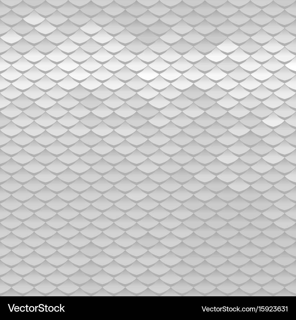 Abstract scale pattern roof tiles background vector image