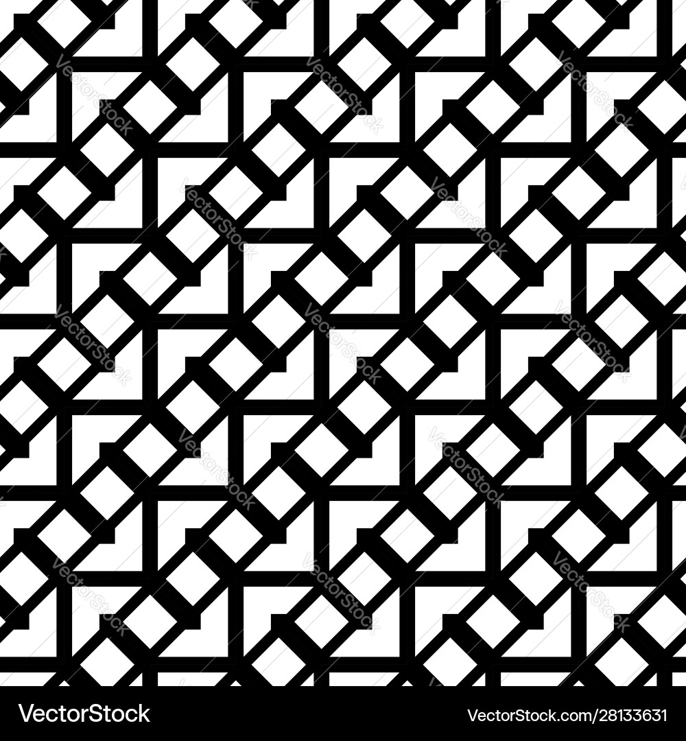 Design seamless monochrome grid pattern Design seamless monochrome grid pattern vector image