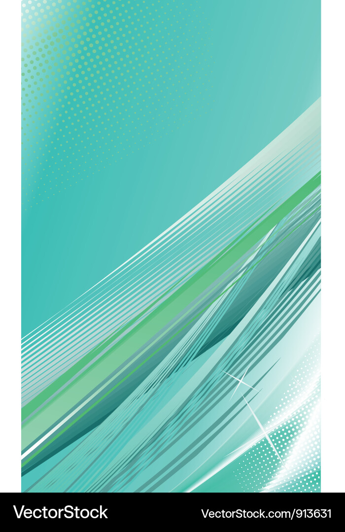 Modern Abstract Wave Background Vector Image