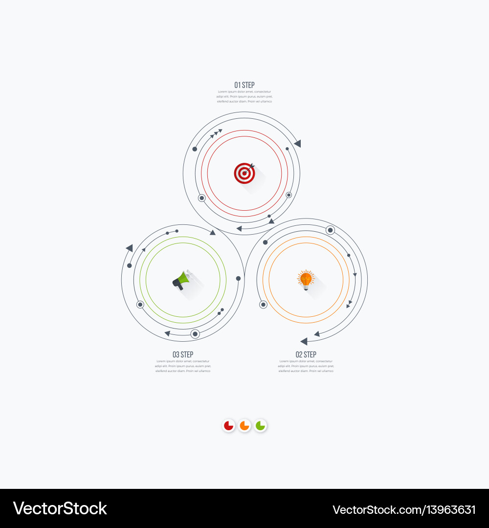 Workflow & Diagram Template vector image