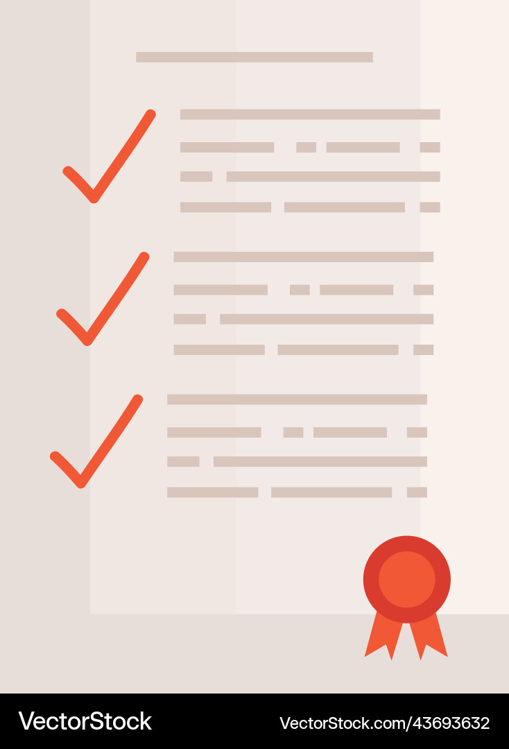 Document file paper format Vector Image
