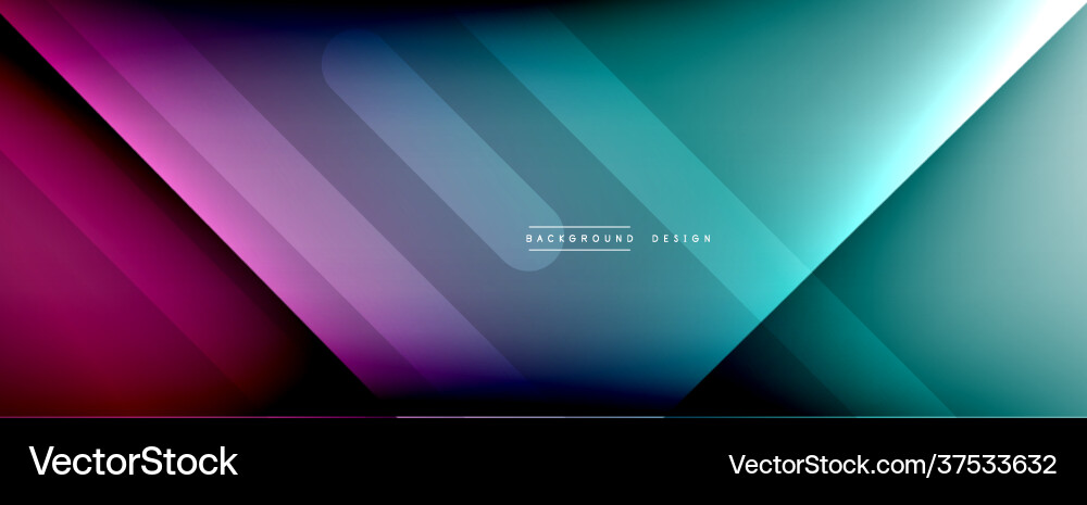Dynamic lines abstract background 3d shadow Vector Image