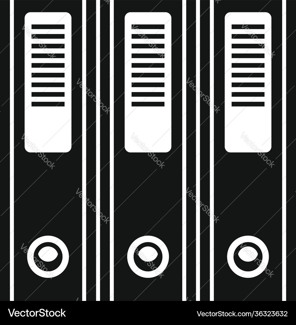 Prosecutor folder icon simple style Prosecutor folder icon simple style vector image