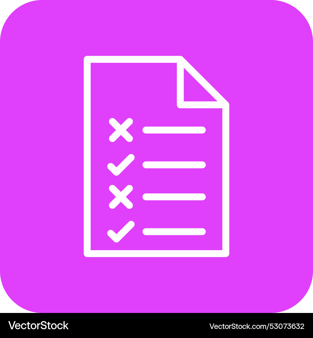 Testing icon design Vector Image