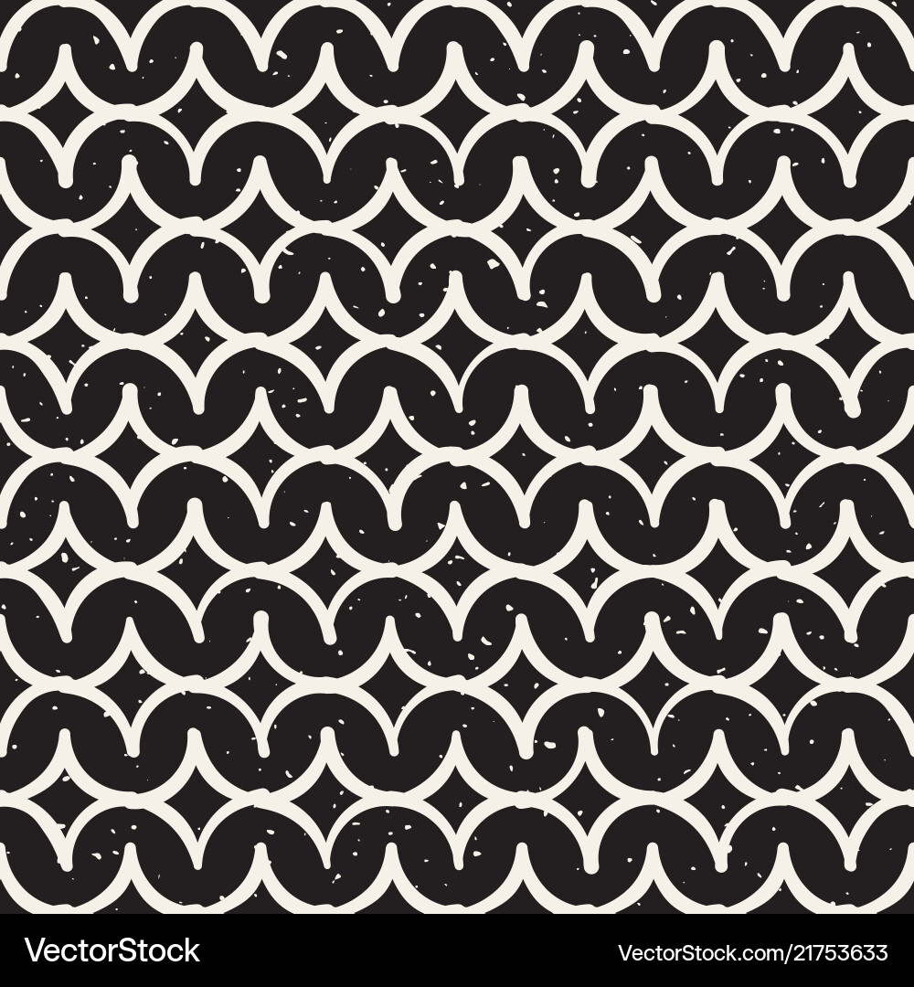 Monochrome minimalistic seamless pattern Vector Image