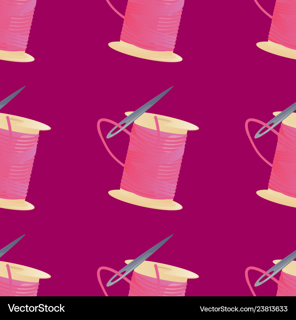 Tailoring seamless pattern Tailoring seamless pattern Vector Image