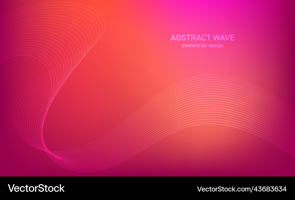 Abstract wave element for design digital Abstract wave element for design digital vector image