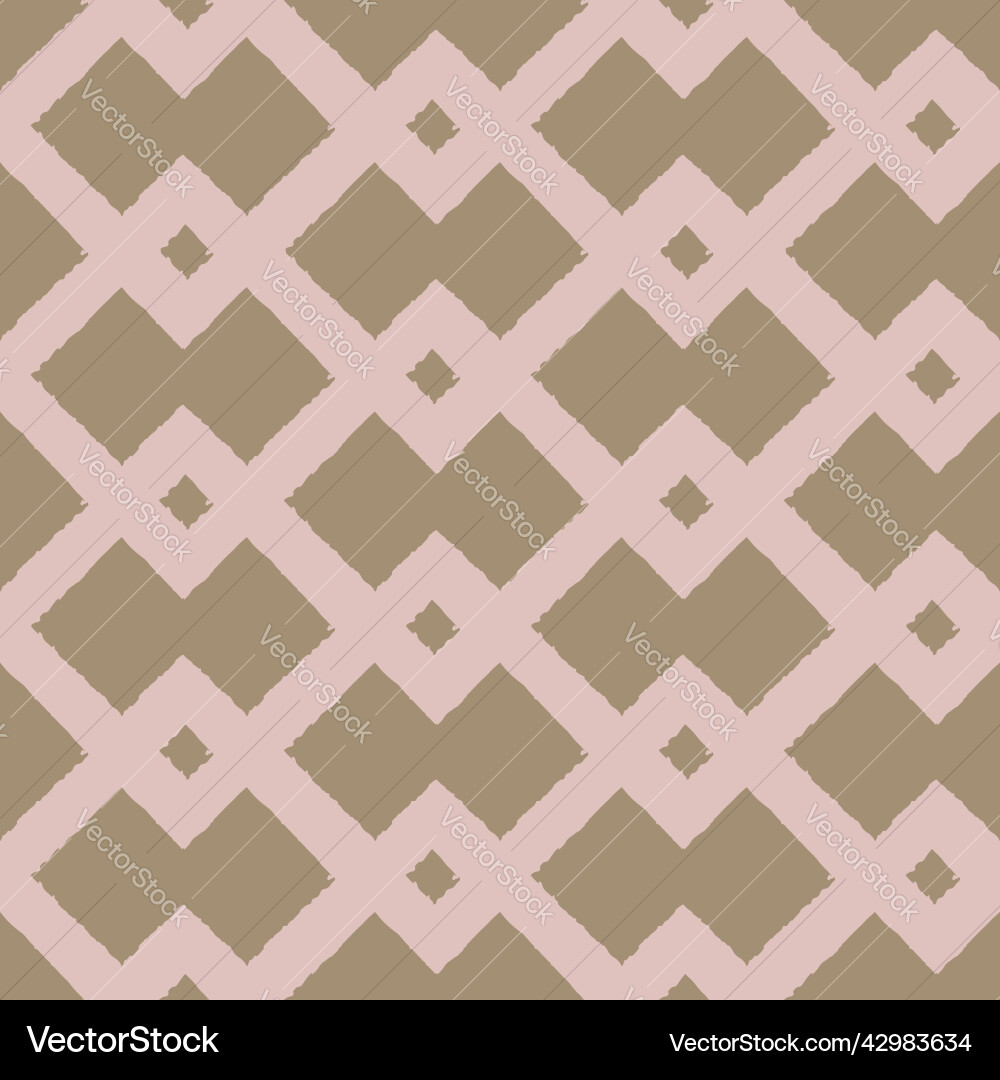 Muted texture trellis seamless pattern Muted texture trellis seamless pattern vector image
