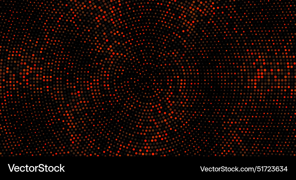 Wave pattern 3d glowing abstract digital Vector Image
