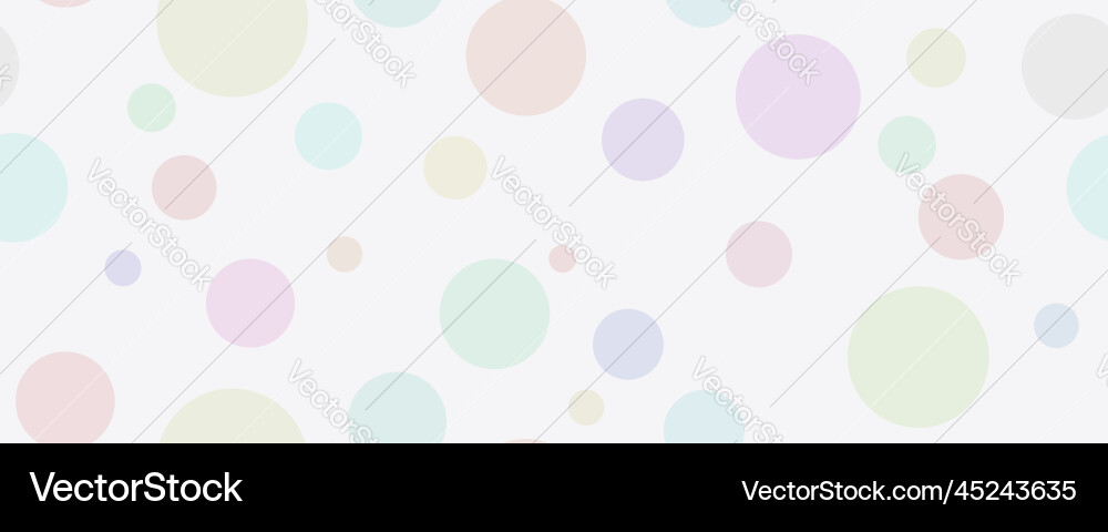 A circle light colors seamless pattern backdrop A circle light colors seamless pattern backdrop Vector Image