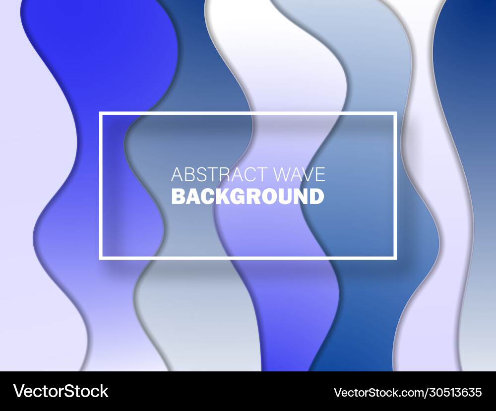 Abstract dynamic fluid overlap textured blue Abstract dynamic fluid overlap textured blue vector image
