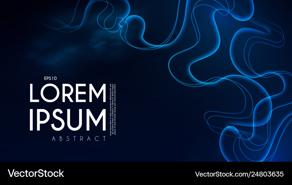 Abstract dynamic wave background minimalistic Vector Image