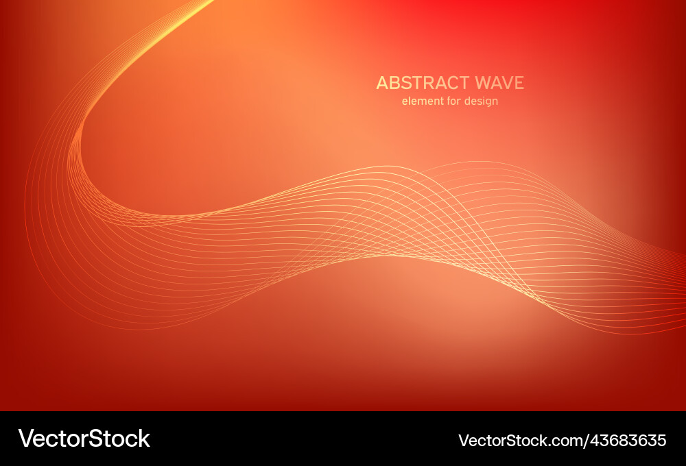 Abstract wave element for design digital Abstract wave element for design digital vector image