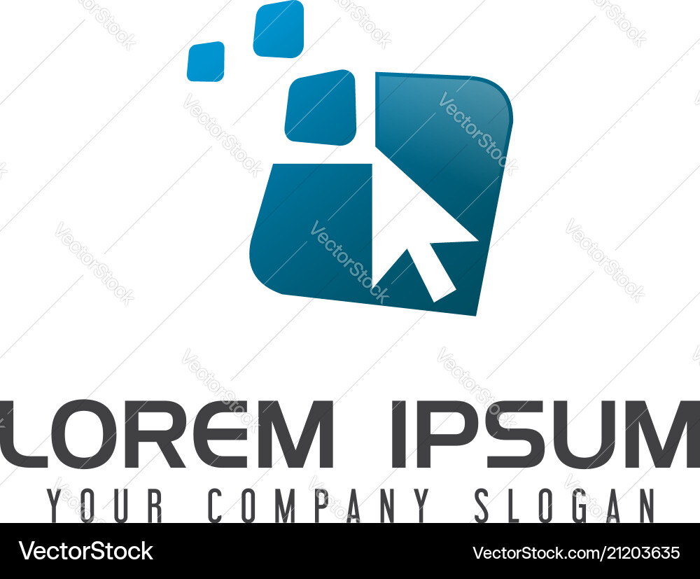Pointer Icon - Digital Technology vector image