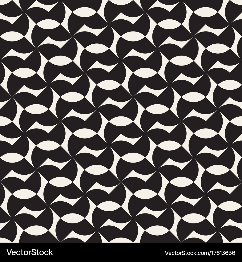Cross Tiling Pattern vector image