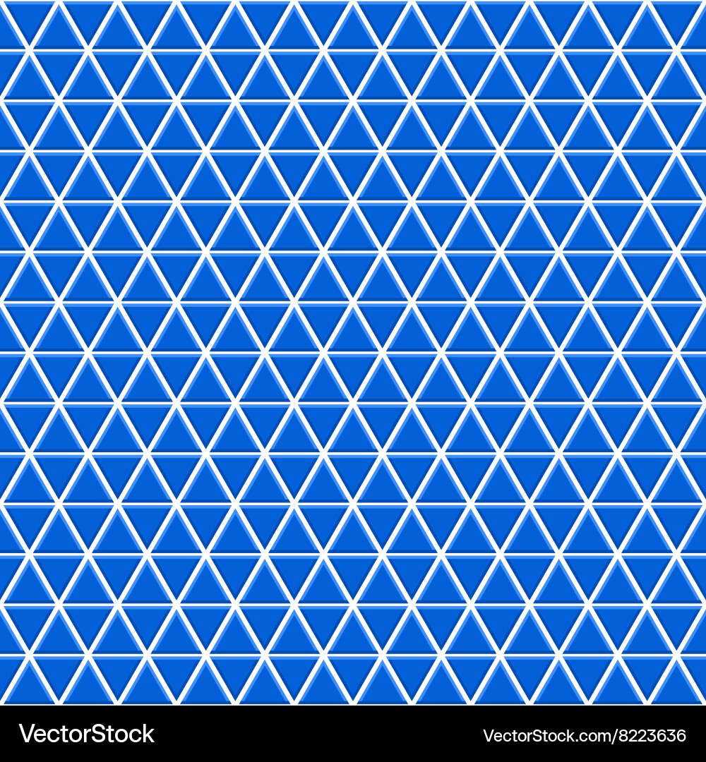 Geometric Triangle Pattern Vector Image