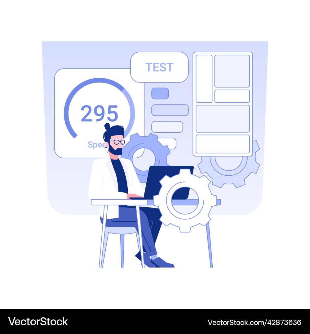 Interactive prototypes isolated concept Interactive prototypes isolated concept vector image