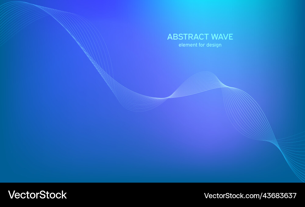 Abstract wave element for design digital Abstract wave element for design digital vector image