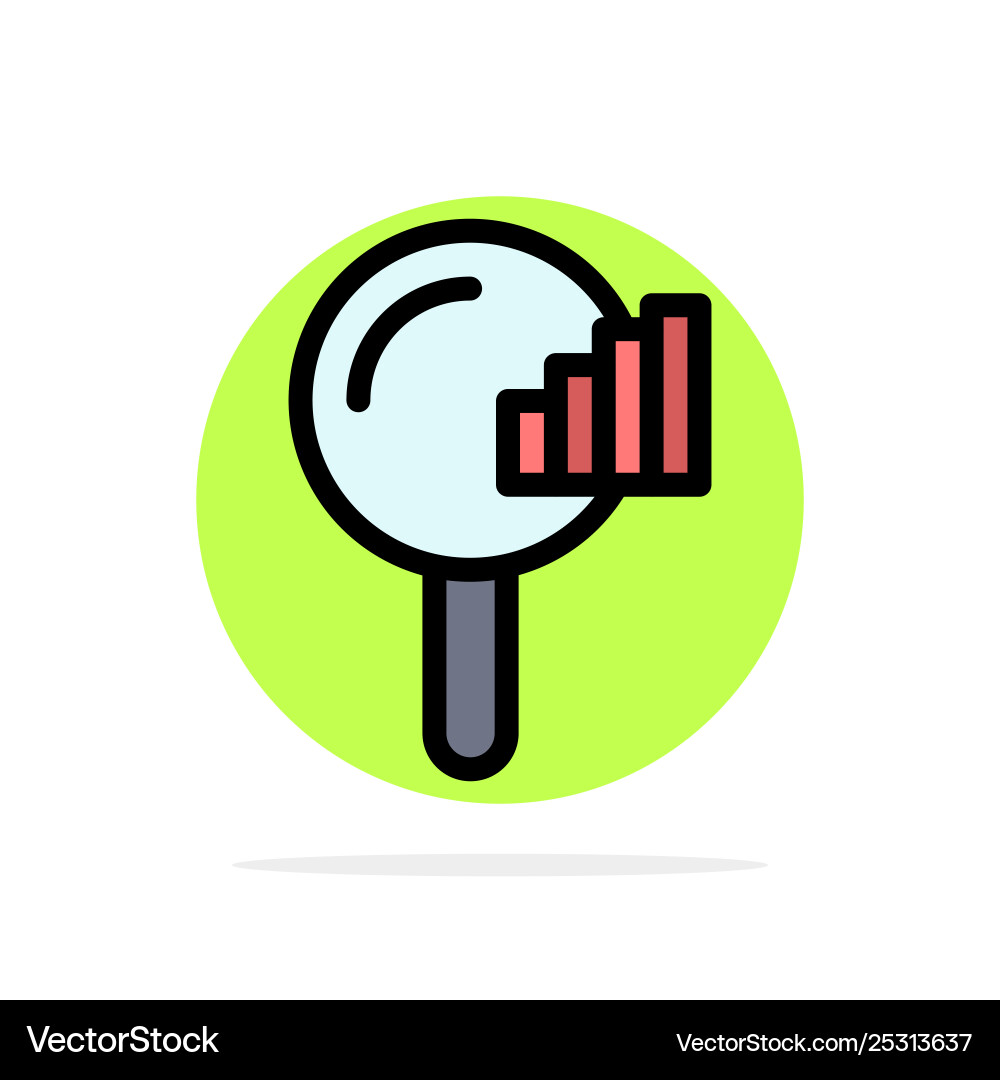 Find search service signal abstract circle Find search service signal abstract circle vector image