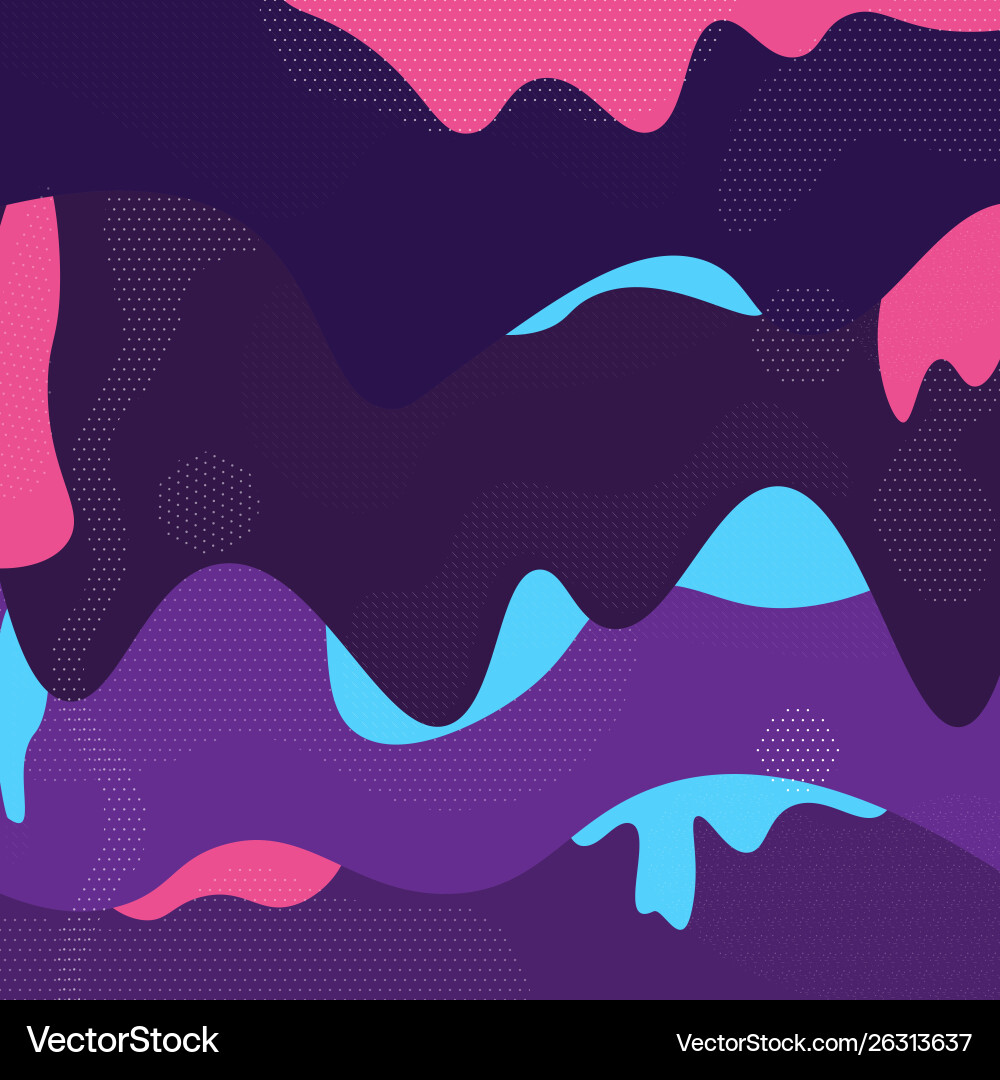Modern style abstraction with composition made Modern style abstraction with composition made Vector Image
