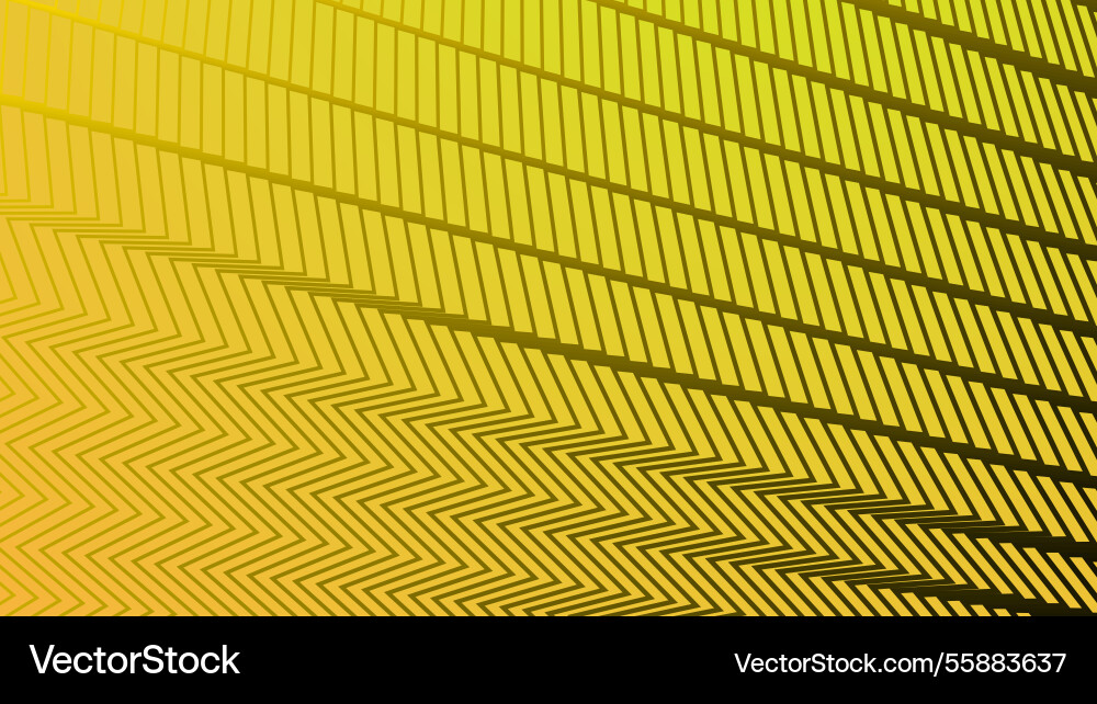 Yellow line zig zag pattern background for fabric Yellow line zig zag pattern background for fabric Vector Image
