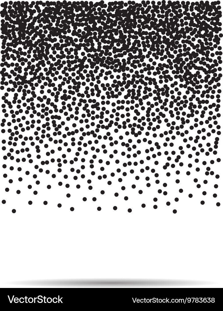 Dots pattern modern stylish texture vector image