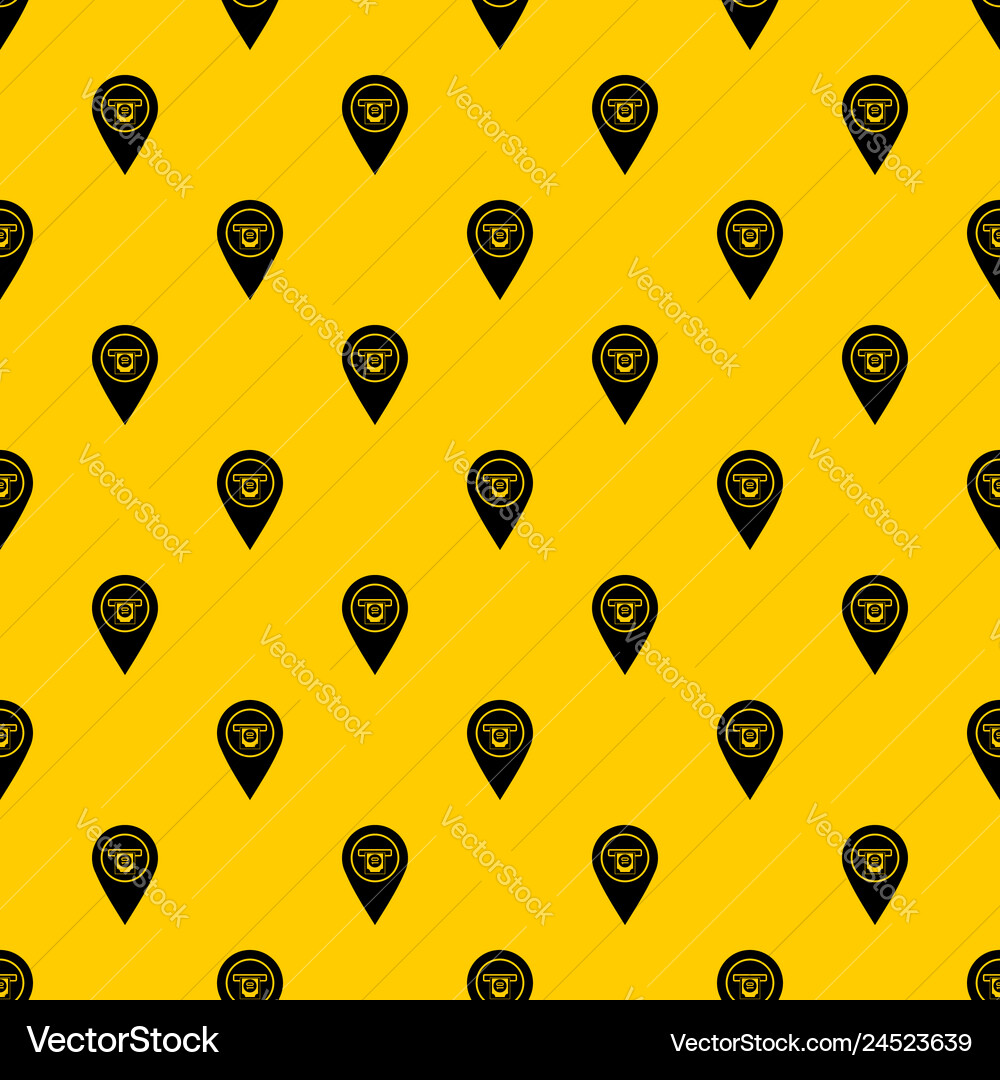 Cash terminal pointer pattern Cash terminal pointer pattern vector image