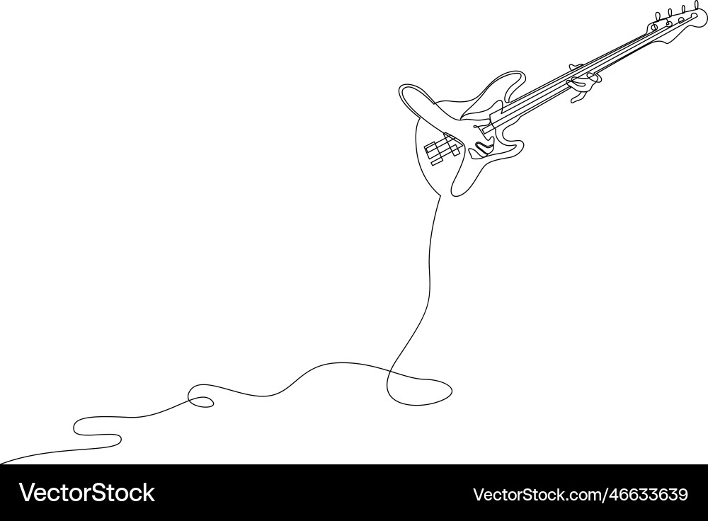 Continuous line abstract drawing of hands playing Continuous line abstract drawing of hands playing Vector Image