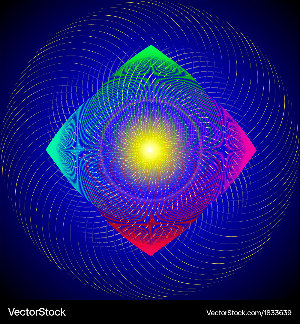 Digital background with a swirl Vector Image