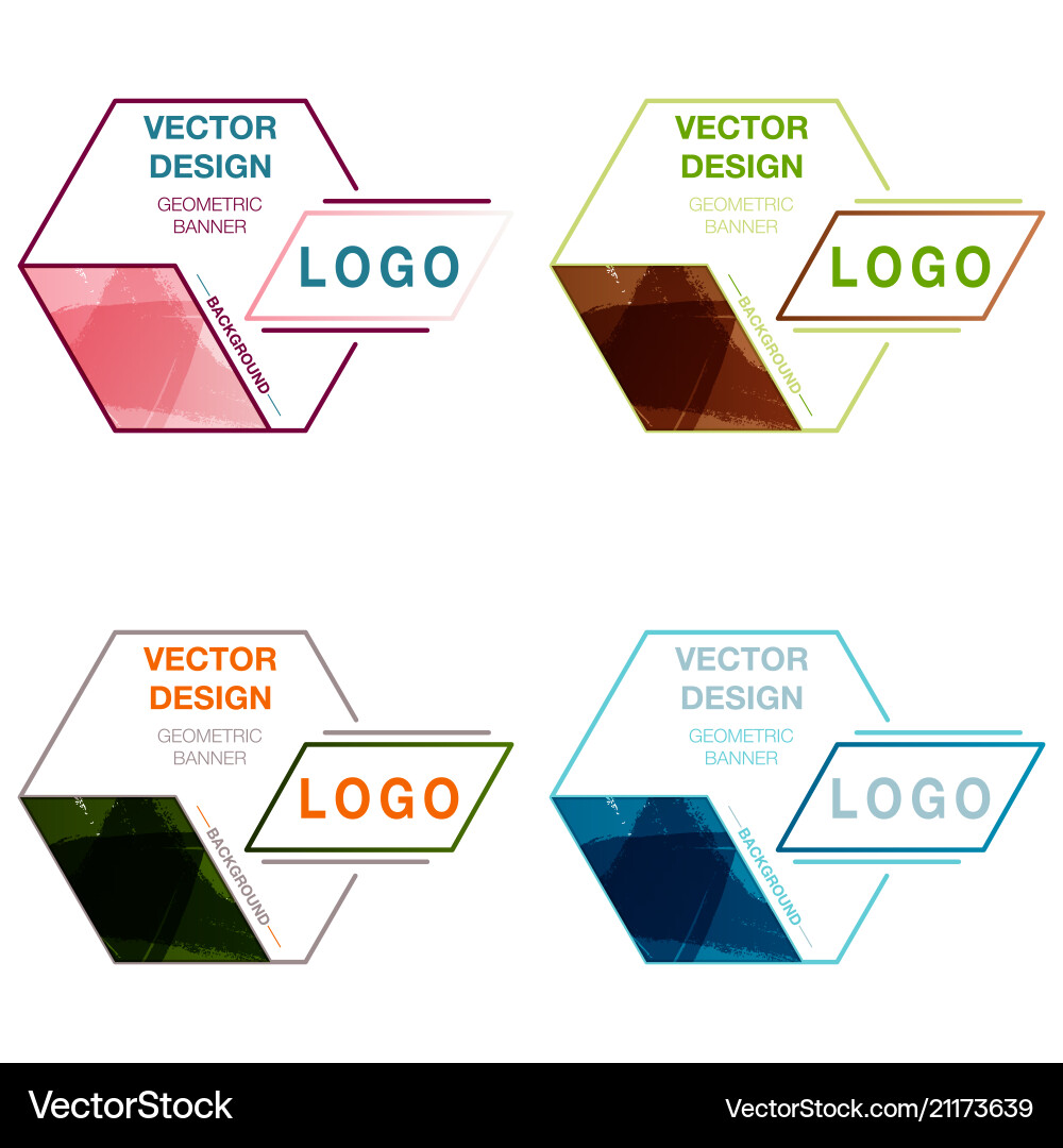 Patterns set abstract background for design Vector Image