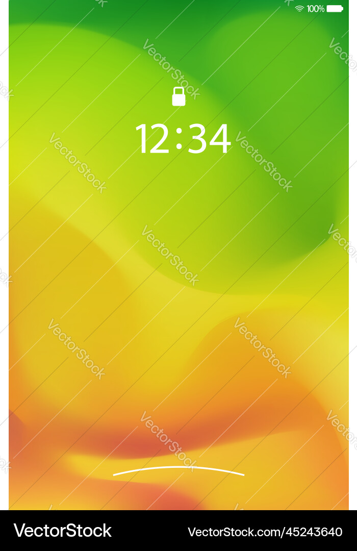 An abstract flow wallpaper with ui elements An abstract flow wallpaper with ui elements vector image
