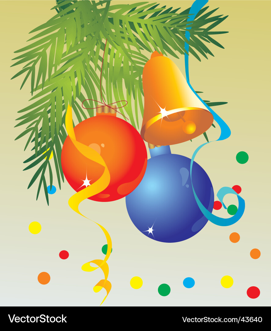 Fur-tree Vector Image