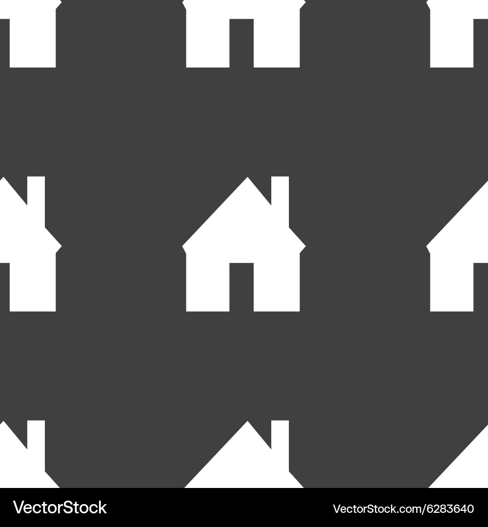 Home sign icon main page button navigation symbol Vector Image
