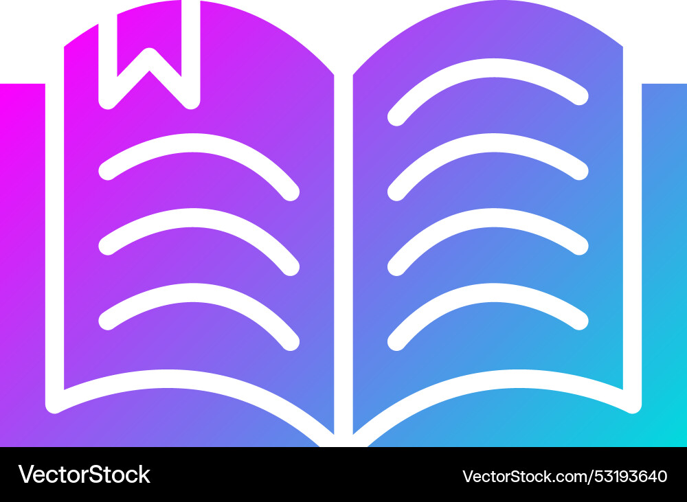 Reading icon design Vector Image