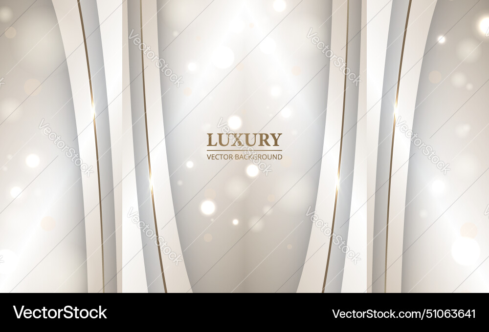 3d luxury abstract background with bokeh effect 3d luxury abstract background with bokeh effect vector image