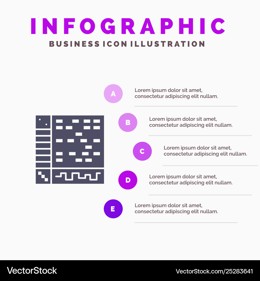 Ableton application audio computer draw solid Ableton application audio computer draw solid vector image