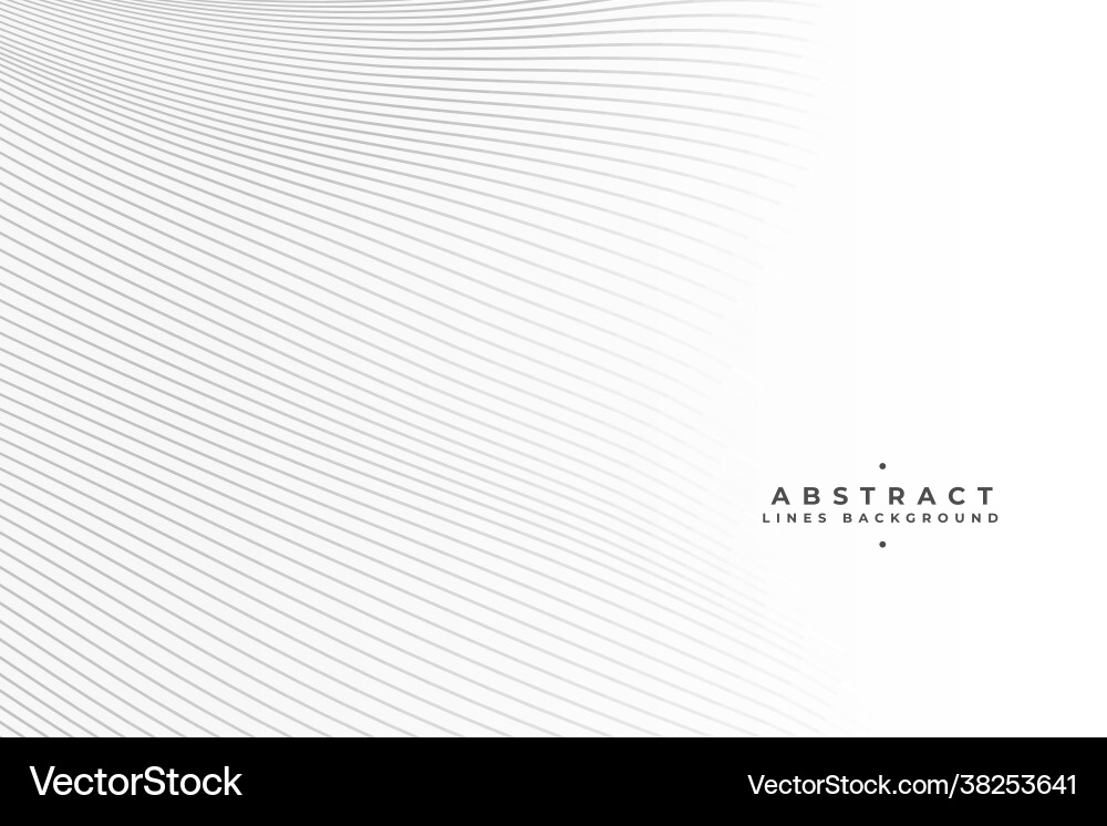 Abstract lines pattern elegant background vector image