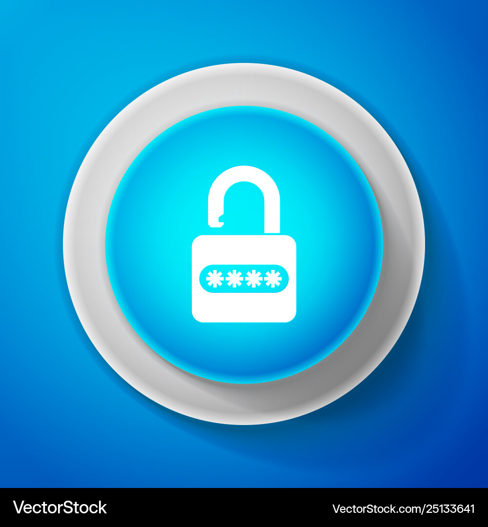 Password Security Access Icon vector image