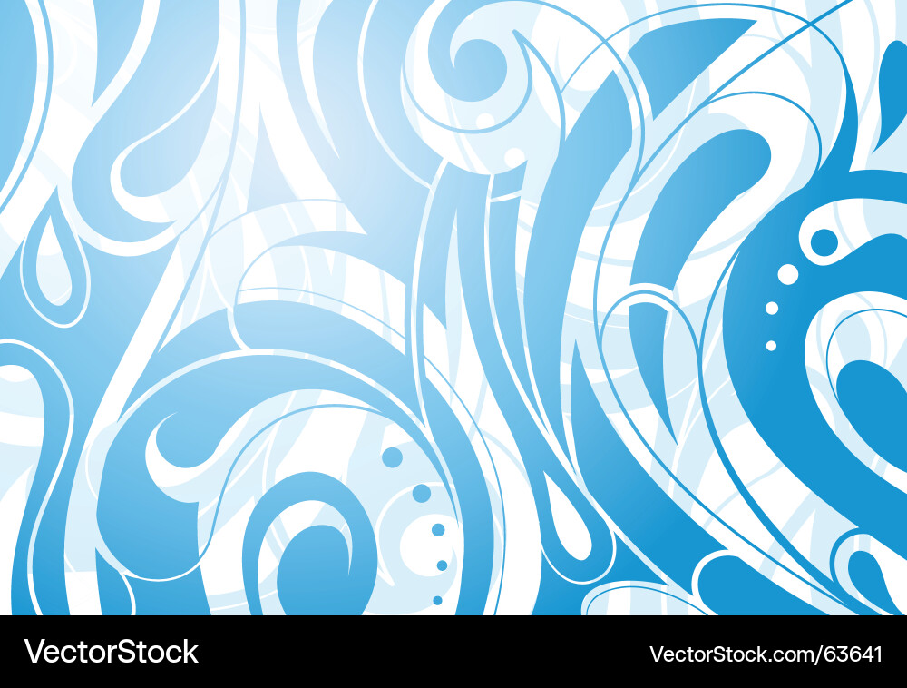 Swirling Abstract Pattern vector image