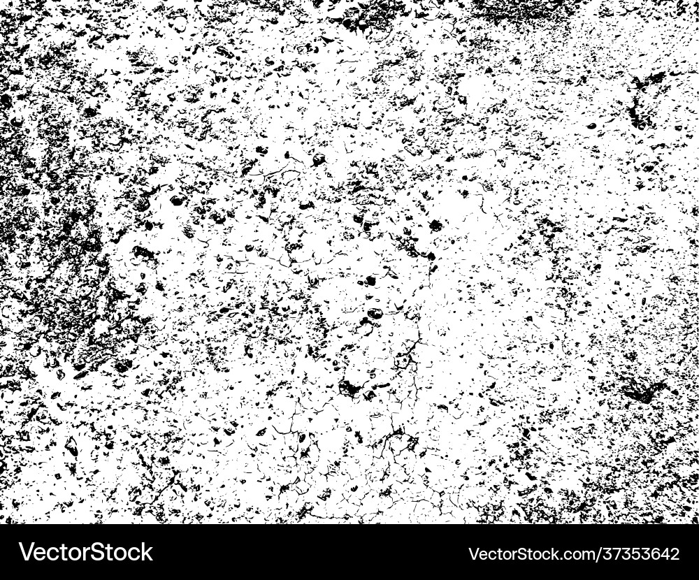 Concrete texture cement overlay black and white Concrete texture cement overlay black and white vector image