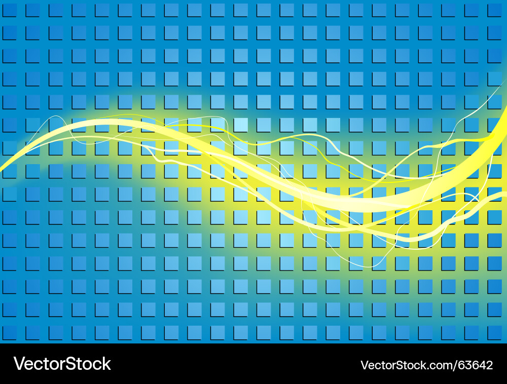 Electric Storm Pattern Vector Image