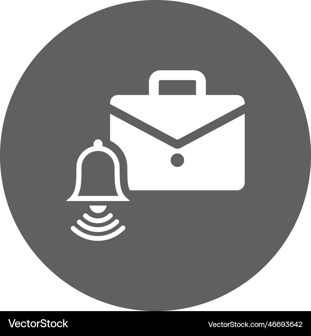 Email message notification icon gray graphics Vector Image