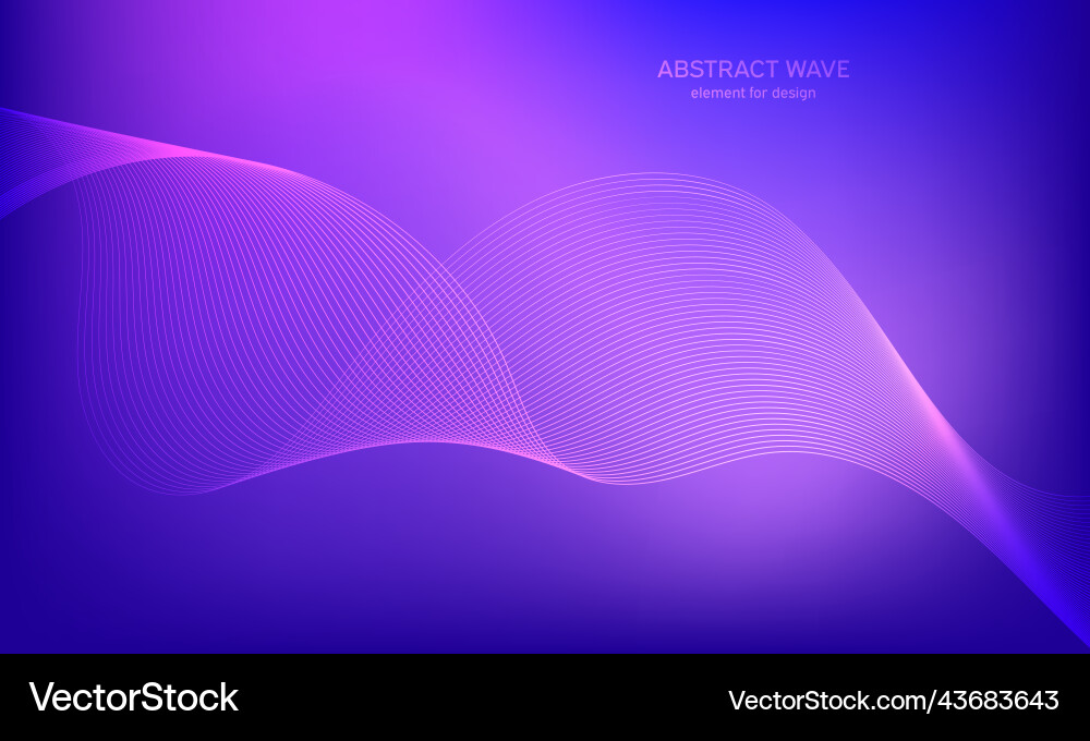 Abstract wave element for design digital Abstract wave element for design digital vector image