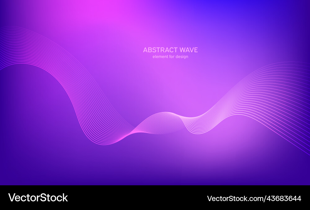 Abstract wave element for design digital Abstract wave element for design digital vector image