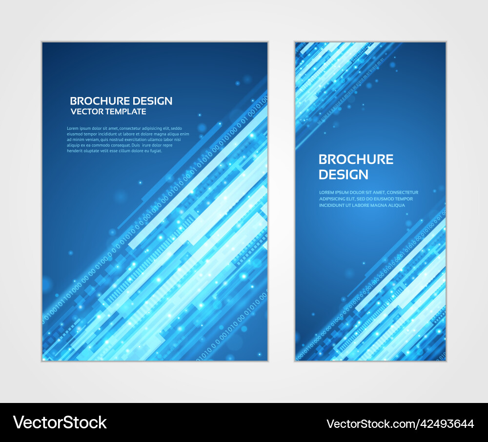 Blue illuminated diagonal stripes dynamic flow Blue illuminated diagonal stripes dynamic flow vector image
