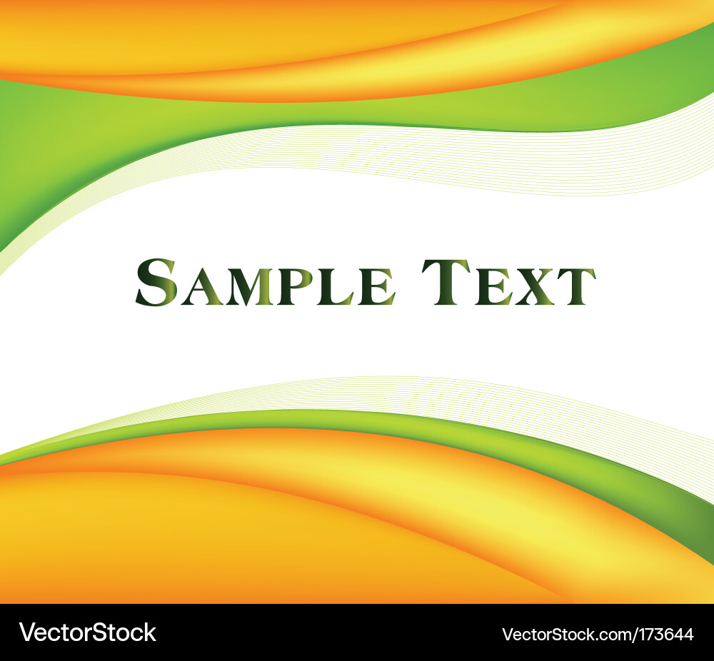 Dynamic Fluid Wave Pattern vector image