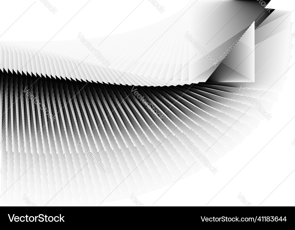 Rgb abstract halftone lines dynamic background Vector Image