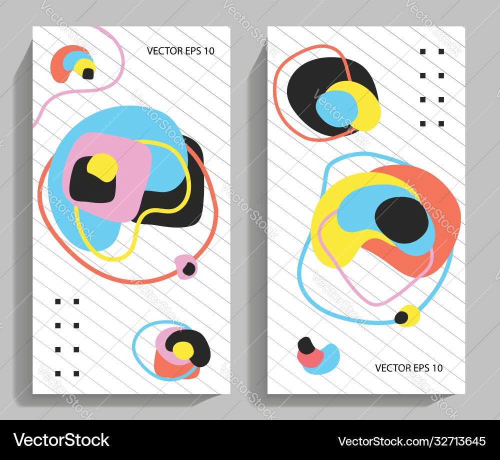 Abstraction colorful round shapes abstract Abstraction colorful round shapes abstract vector image